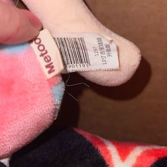 Metoo smile Strawberry sheep plush doll - Picture 6 of 7